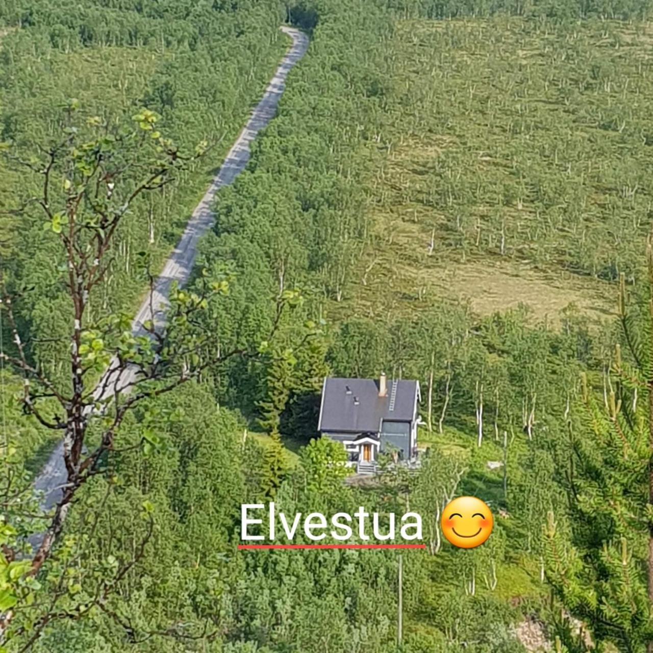 Elvestua Villa Gibostad Exterior foto